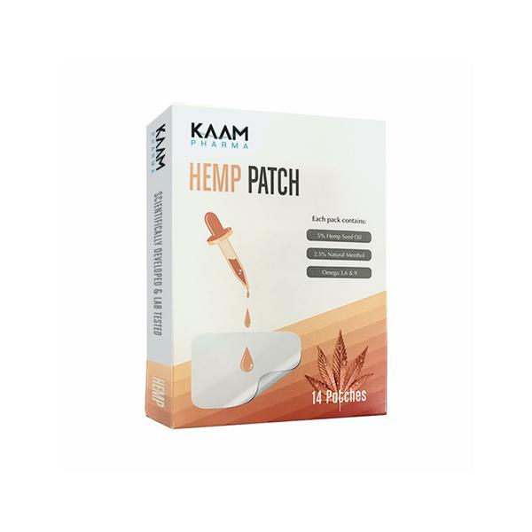 Kaam Pharma 5% Hemp Patches – 14 Pack