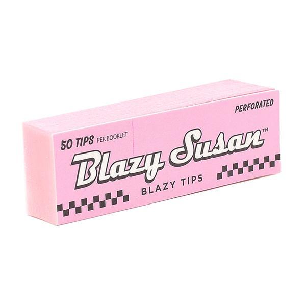 50 Blazy Susan Pink Filter Rolling Tips